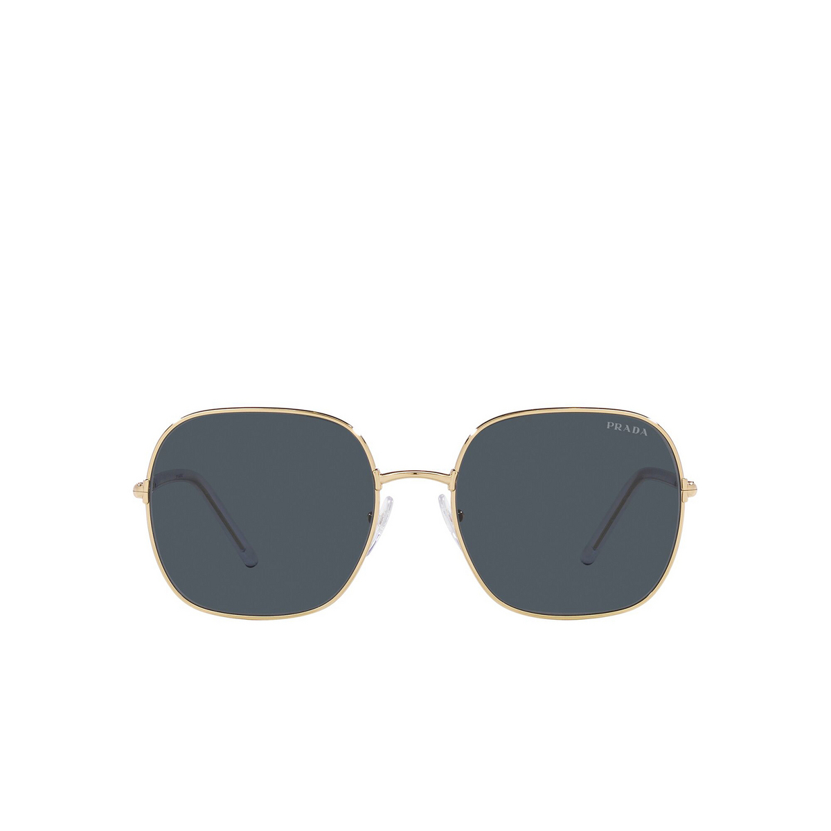 Prada PR 67XS Sunglasses ZVN09T Pale Gold - front view