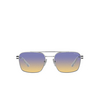 Prada PR 67ZS Sunglasses 1BC06Z silver - product thumbnail 1/4