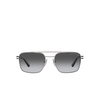 Prada PR 67ZS Sunglasses 1BC5W1 silver - product thumbnail 1/4