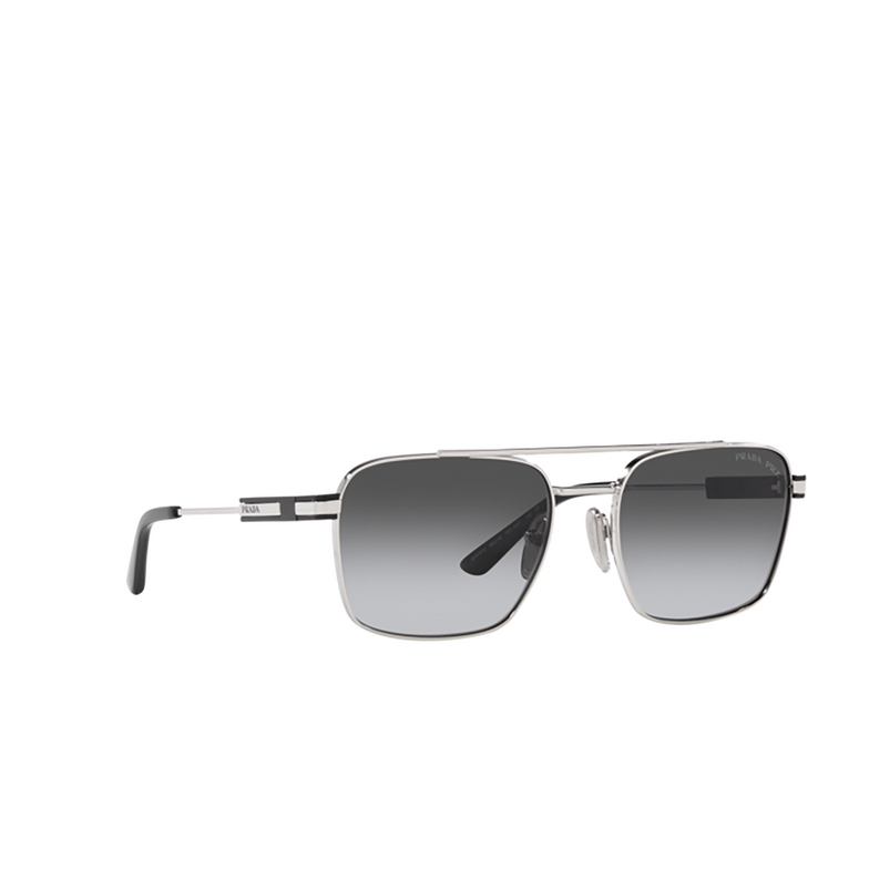 Prada PR 67ZS Sunglasses 1BC5W1 silver - 2/4