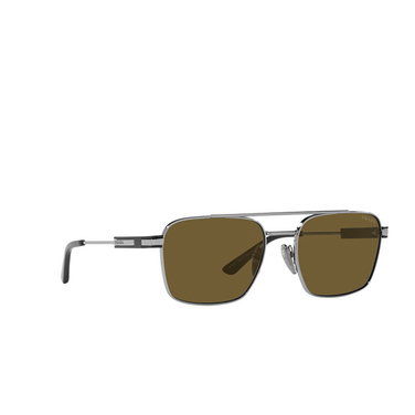 Prada PR 67ZS Sunglasses 5AV01T gunmetal - three-quarters view