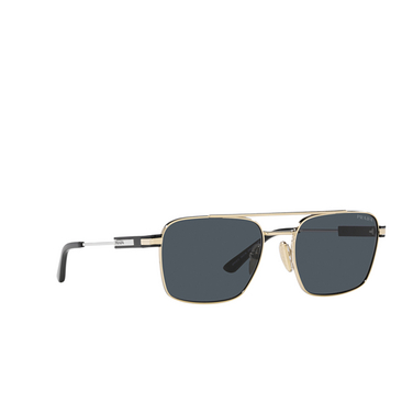 Prada PR 67ZS Sunglasses ZVN09T pale gold - three-quarters view