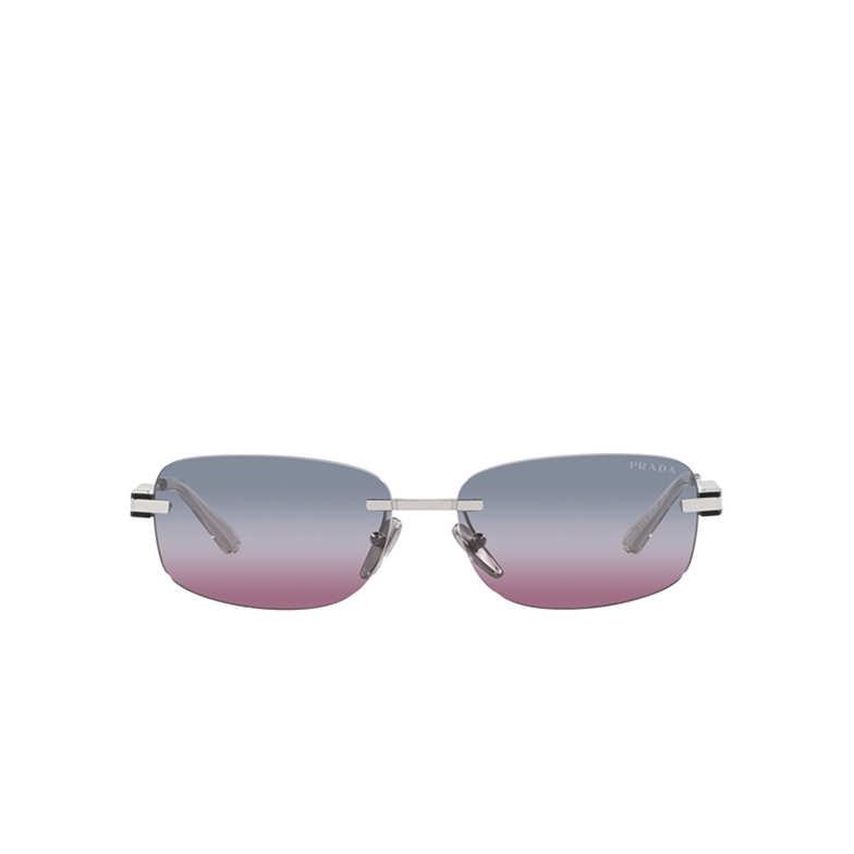 Prada PR 68ZS Sunglasses 1BC08B silver - 1/4