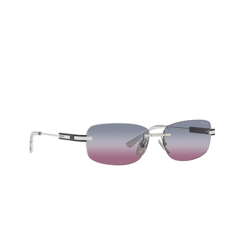 Prada PR 68ZS Sunglasses 1BC08B silver - 2/4