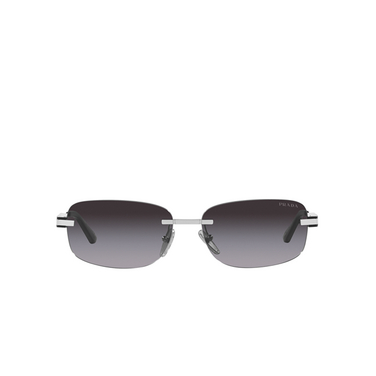 Prada PR 68ZS Sunglasses 1BC09S silver - front view