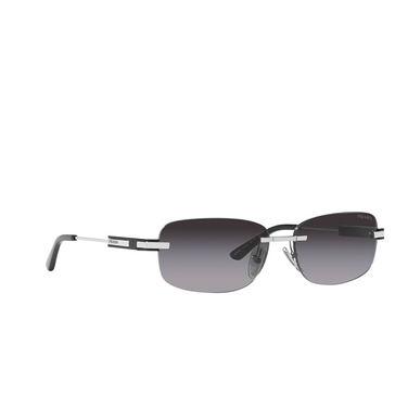 Prada PR 68ZS Sunglasses 1BC09S silver - three-quarters view