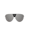 Prada PR 69ZS Sunglasses 1BC2B0 silver - product thumbnail 1/4