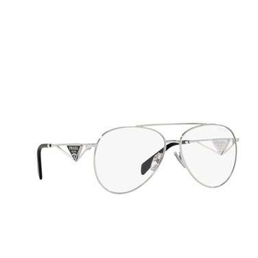 Prada PR 73ZS Sunglasses 1bc08n silver - three-quarters view