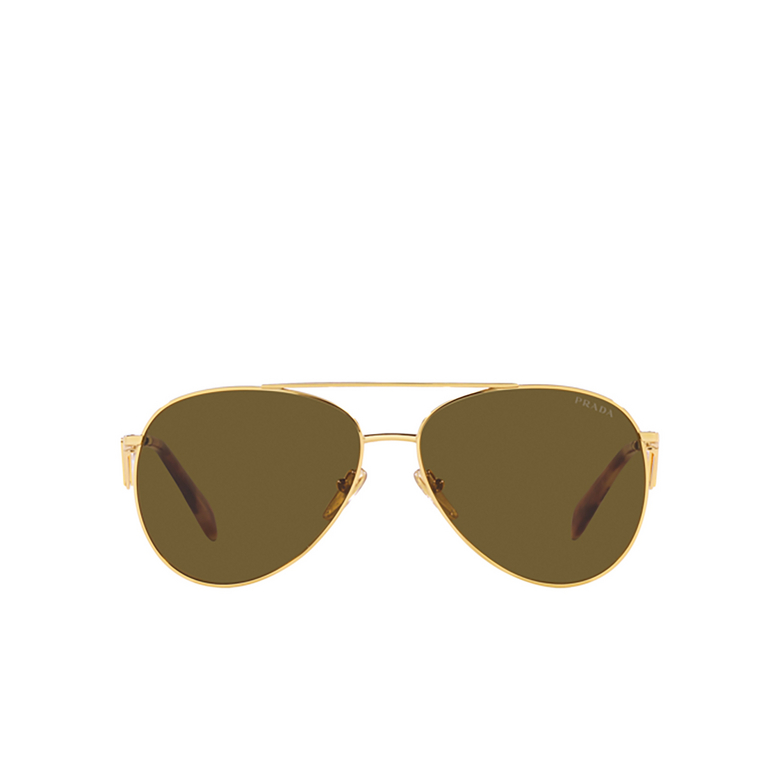 Prada PR 73ZS Sunglasses 5AK01T gold - 1/4