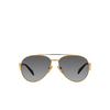 Prada PR 73ZS Sunglasses 5AK5W1 gold - product thumbnail 1/4