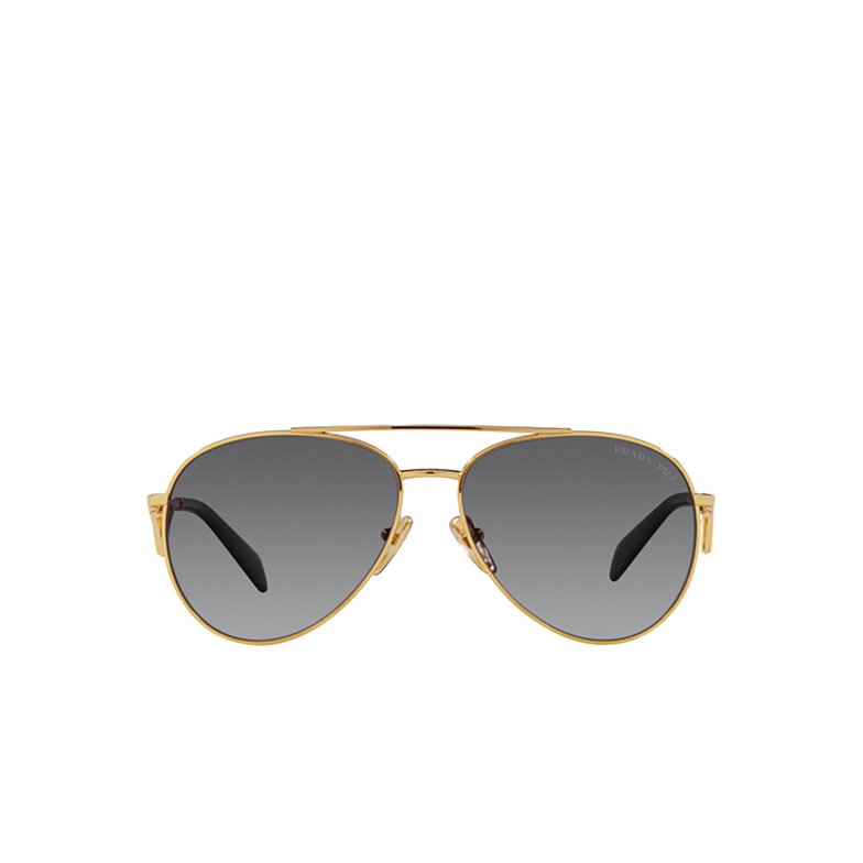 Prada PR 73ZS Sunglasses 5AK5W1 gold - 1/4
