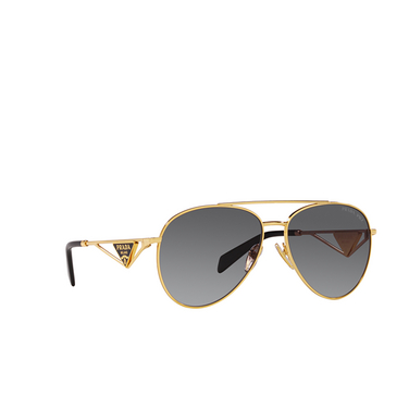Prada PR 73ZS Sunglasses 5ak5w1 gold - three-quarters view