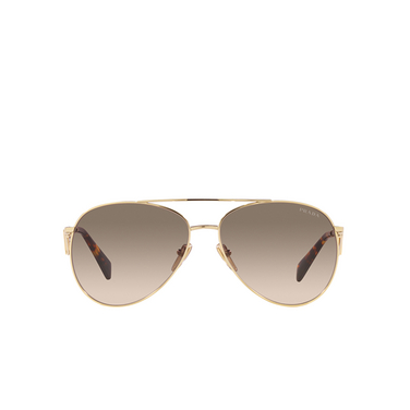 Prada PR 73ZS Sunglasses zvn3d0 pale gold - front view