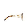 Prada PR 73ZS Sunglasses ZVN3D0 pale gold - product thumbnail 3/4