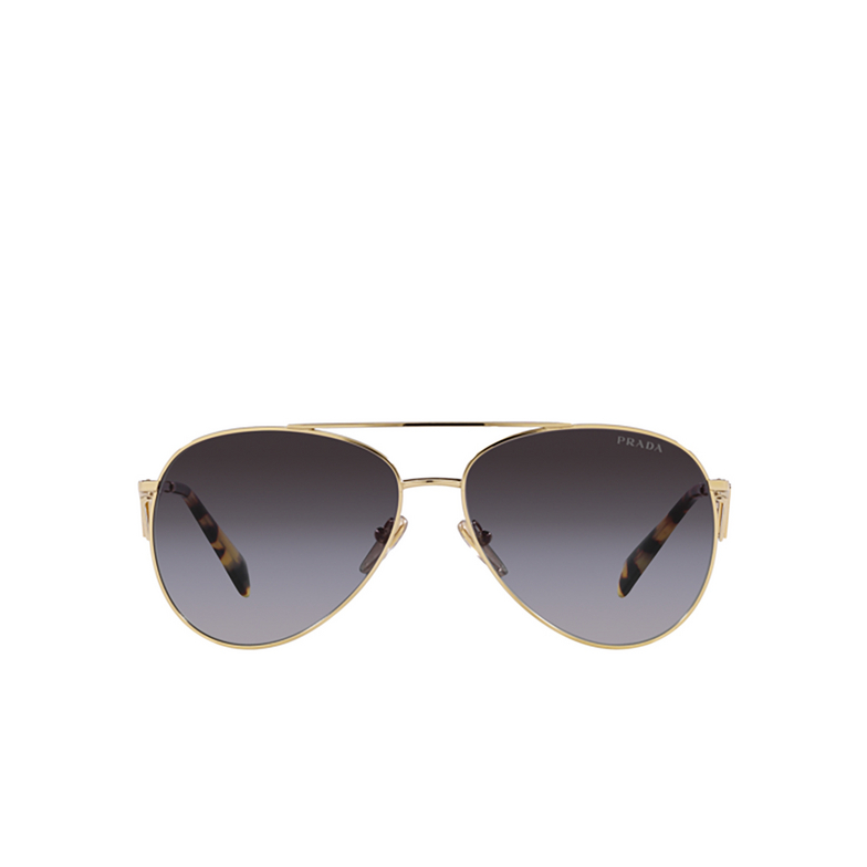 Prada PR 73ZS Sunglasses ZVN5D1 pale gold - 1/4
