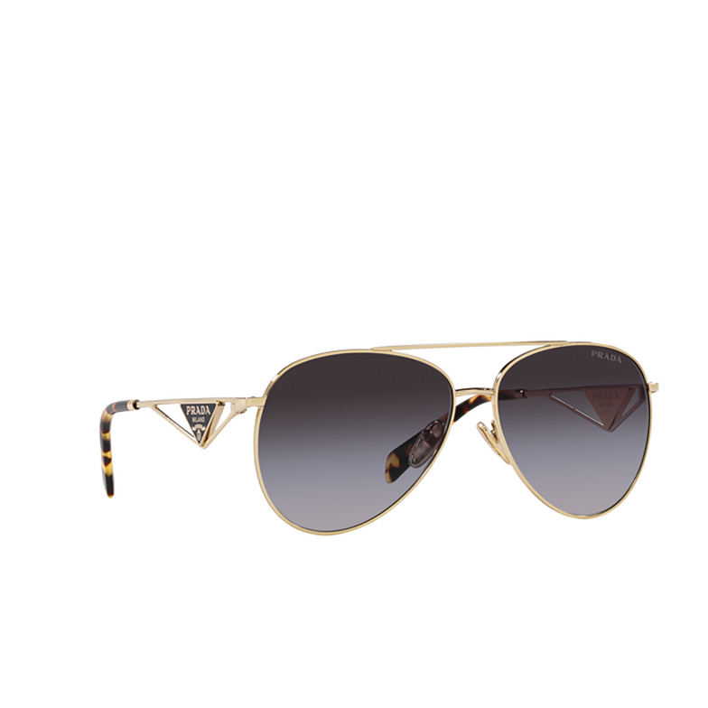 Prada PR 73ZS Sunglasses ZVN5D1 pale gold - 2/4