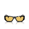 Prada PR A01S Sunglasses 15O10C havana black transparent - product thumbnail 1/4