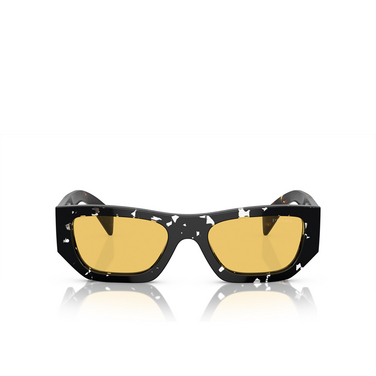 Prada PR A01S Sunglasses 15o10c havana black transparent - front view