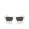 Prada PR A01S Sunglasses 17K08Z white - product thumbnail 1/4