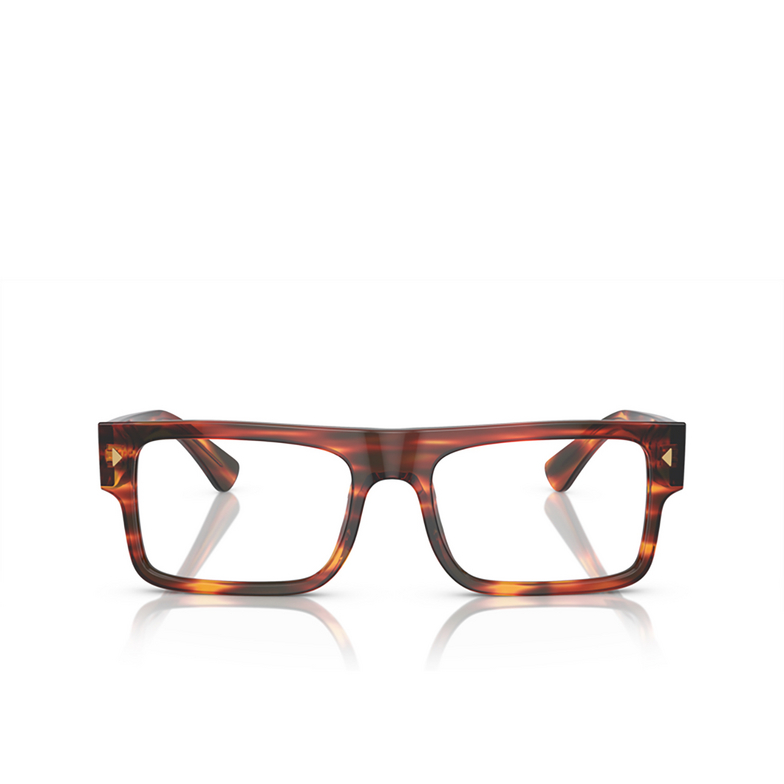 Prada PR A01V Eyeglasses 13O1O1 havana red - 1/4