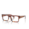 Prada PR A01V Eyeglasses 13O1O1 havana red - product thumbnail 2/4