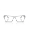Prada PR A01V Eyeglasses 17P1O1 transparent grey - product thumbnail 1/4