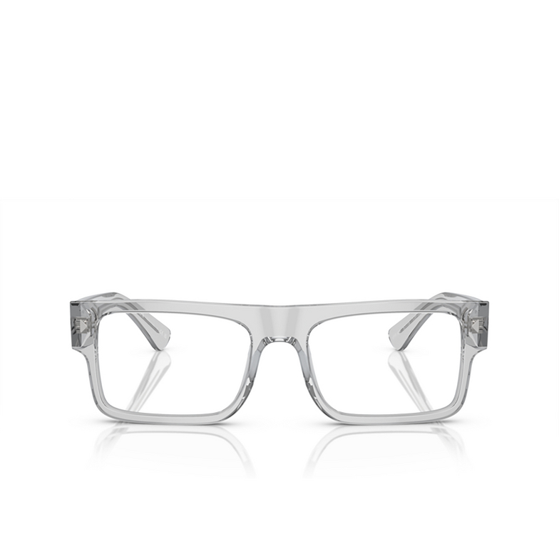 Gafas graduadas Prada PR A01V 17P1O1 transparent grey - 1/4