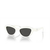 Prada PR A02S Sunglasses 17K08Z white - product thumbnail 2/4