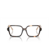 Prada PR A02V Eyeglasses 07R1O1 havana caramel - product thumbnail 1/4