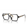 Prada PR A02V Eyeglasses 3891O1 black - product thumbnail 2/4