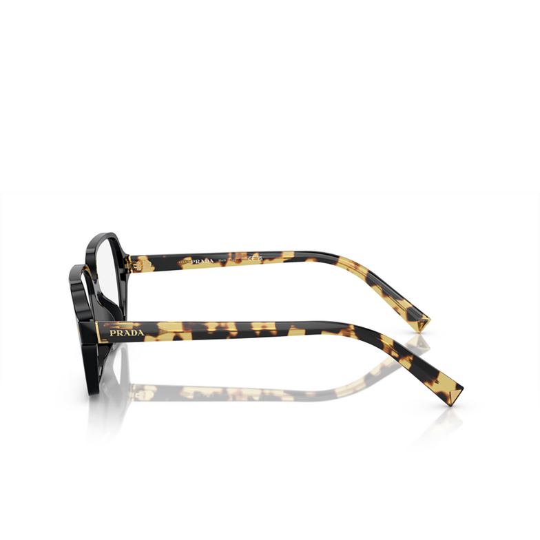 Prada PR A02V Eyeglasses 3891O1 black - 3/4