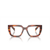 Prada PR A03V Eyeglasses 13O1O1 havana red - product thumbnail 1/4