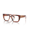 Prada PR A03V Eyeglasses 13O1O1 havana red - product thumbnail 2/4