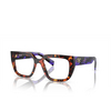 Prada PR A03V Eyeglasses 14O1O1 havana magma - product thumbnail 2/4