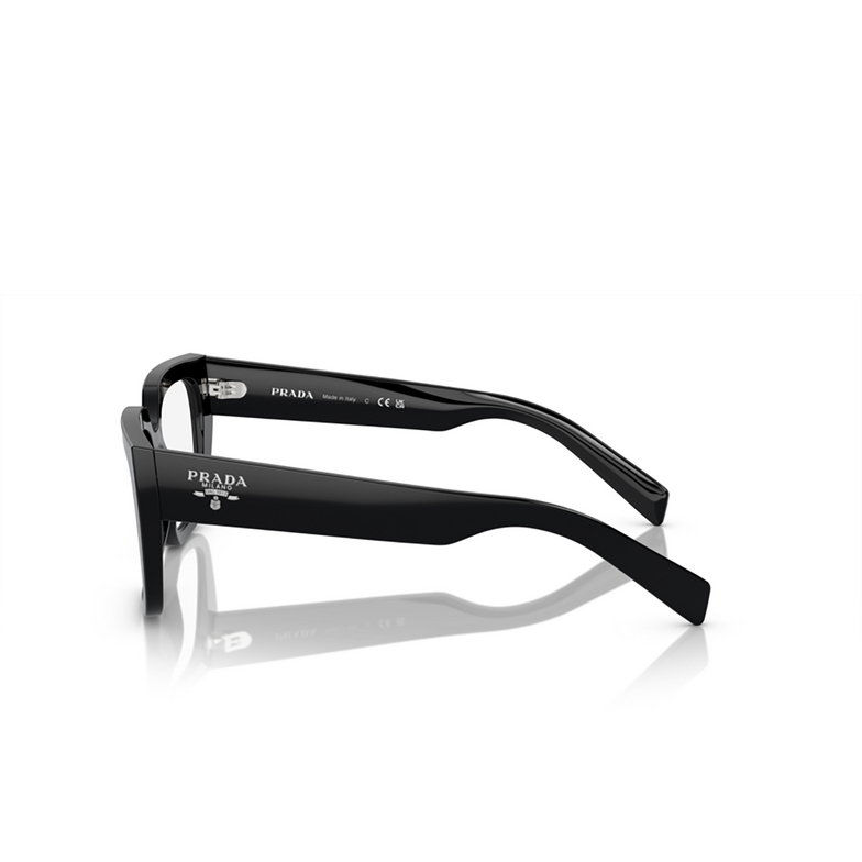 Prada PR A03V Eyeglasses 16K1O1 black - 3/4