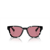 Prada PR A04S Sunglasses 15O70C havana black crystal - product thumbnail 1/4