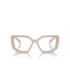 Prada PR A04V Eyeglasses 11O1O1 white - product thumbnail 1/4