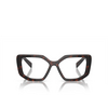 Prada PR A04V Eyeglasses 16N1O1 havana - product thumbnail 1/4