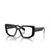 Prada PR A04V Korrektionsbrillen 1AB1O1 black - Produkt-Miniaturansicht 2/4