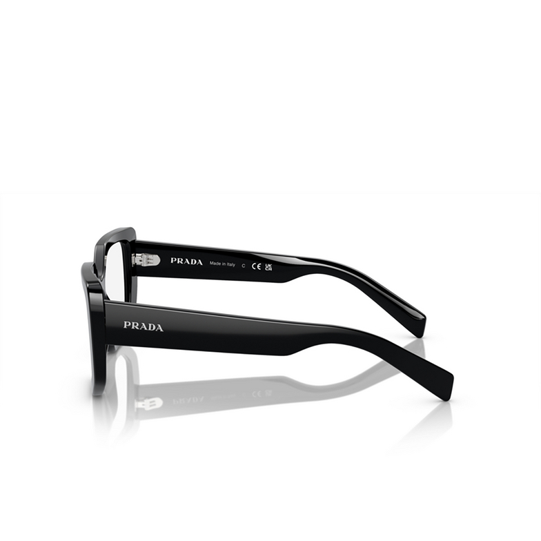 Prada PR A04V Eyeglasses 1AB1O1 black - 3/4