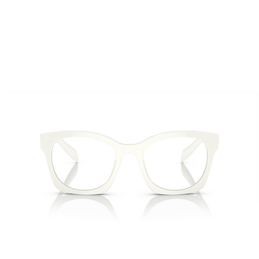 Prada PR A05V Korrektionsbrillen 17k1o1 white ivory - Vorderansicht