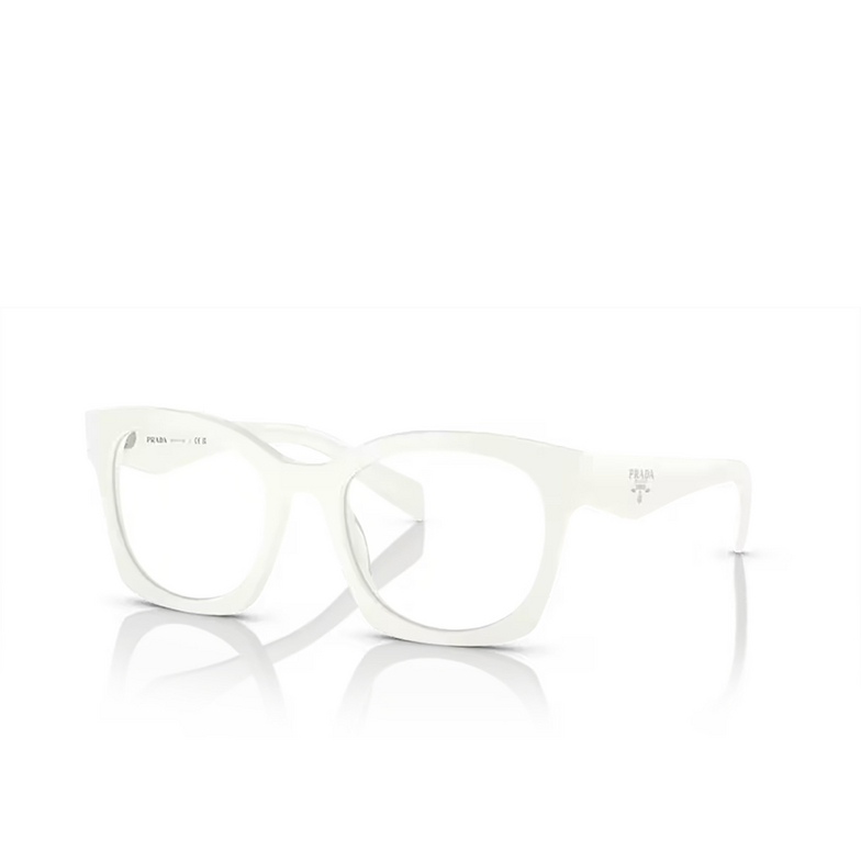 Prada PR A05V Eyeglasses 17K1O1 white ivory - 2/4