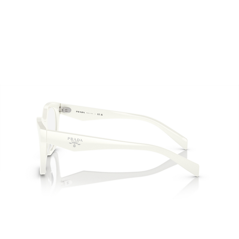 Prada PR A05V Eyeglasses 17K1O1 white ivory - 3/4