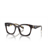 Prada PR A05V Korrektionsbrillen 17N1O1 havana - Produkt-Miniaturansicht 2/4