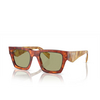 Prada PR A06S Sunglasses 11P60C cognac tortoise - product thumbnail 2/4