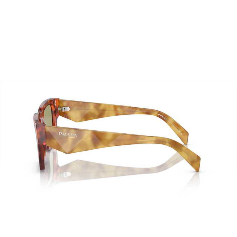Prada PR A06S Sunglasses 11P60C cognac tortoise - 3/4