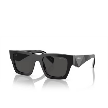 Prada PR A06S Sunglasses 16K08Z black - three-quarters view
