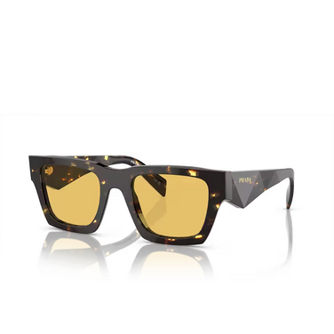 Prada PR A06S Sunglasses 16O10C tortoise black malt - three-quarters view