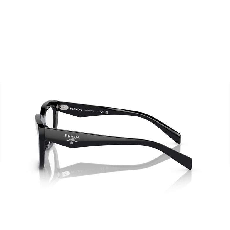 Prada PR A06V Eyeglasses 16K1O1 black - 3/4