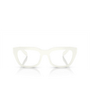 Prada PR A06V Korrektionsbrillen 17K1O1 white ivory - Produkt-Miniaturansicht 1/4